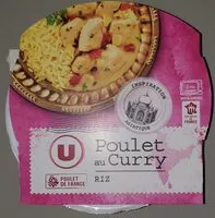 Mängden socker i Poulet au curry et riz basmati