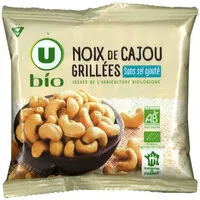 Mängden socker i Noix de cajou grillé sans sel ajouté