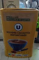 Mängden socker i Poudre cacaotee