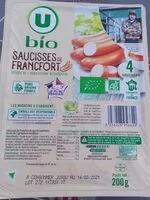 Mängden socker i Saucisses de francfort