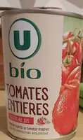 Mängden socker i Tomates entières bio pelées au jus