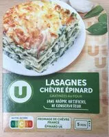 Mängden socker i Lasagnes Chèvre Epinard