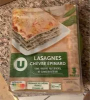 Mängden socker i Lasagnes chèvre epinard