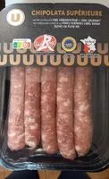 Mängden socker i Chipolatas