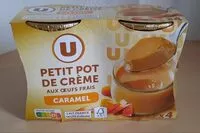 Mängden socker i Petit pot de crème aux œufs frais caramel