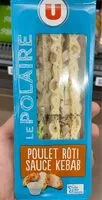 Mängden socker i Le polaire poulet rôti sauce kebab