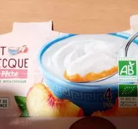 Mängden socker i Yaourt à la grec sur lit de pêche