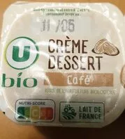 Mängden socker i Crème dessert café