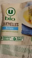 Mängden socker i Quenelles natures bio U