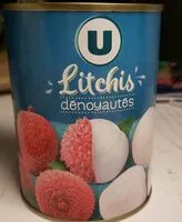 Mängden socker i Litchis dénoyautés