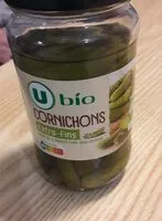 Mängden socker i Cornichons extra fins