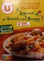 Mängden socker i COUSCOUS FALALELS Légumes & Semoule aux Raisins