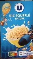 Mängden socker i Riz souflé nature