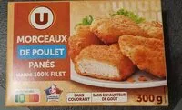 Mängden socker i Morceaux de poulet panés