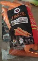 Mängden socker i Carottes de Normandie