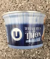 Mängden socker i Rillettes de thon U