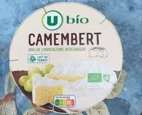 Mängden socker i Camembert bio