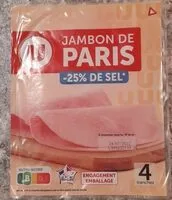 Mängden socker i Jambon de paris