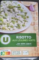 Mängden socker i Risotto aux légumes verts