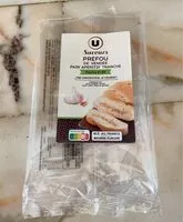 Mängden socker i Préfou de Vendée beurre et ail