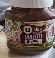 Mängden socker i Pate à tartiner Noisette