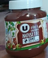 Mängden socker i Pâte noisette