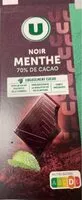 Mängden socker i Noir Menthe 70% de Cacao