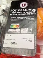 Mängden socker i Rôti de saumon u des fords de Norvège