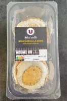 Mängden socker i Bouchées a la reine