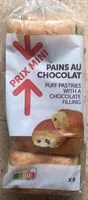 Mängden socker i Pains au chocolat