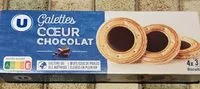 Mängden socker i Galettes coeur chocolat