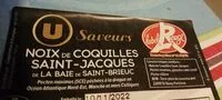 Mängden socker i Noix de coquilles saint Jacques  de la baie de St Brieuc