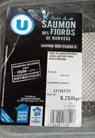 Mängden socker i Saumon des Fjords de Norvège. Élevage