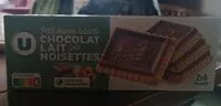 Mängden socker i Petit Beurre tablette chocolat lait goût noisette