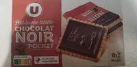 Mängden socker i Petit Beurre tablette chocolat noir pocket