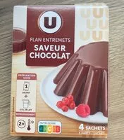 Mängden socker i Flan entremet saveur chocolat