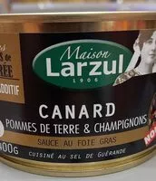 Mängden socker i Canard champignon et pommes de terre