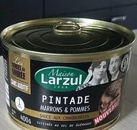 Mängden socker i Pintade marrons et pommes