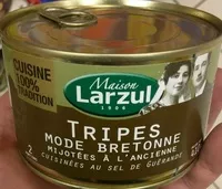 Mängden socker i Tripes Mode Bretonne