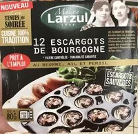 Mängden socker i 12 escargots de Bourgogne au beurre, ail et persil