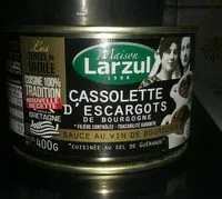 Mängden socker i Cassolette d'escargots de Bourgogne