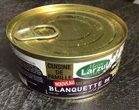 Mängden socker i Blanquette de veau cuisinée au sel de Guérande et à la crème fraîche,LARZUL