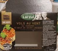 Mängden socker i Vols au vent au homard et noix de Saint Jacques