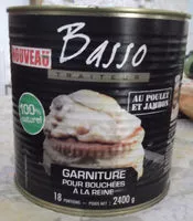 Mängden socker i Garniture pour bouchées à la reine