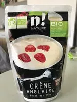 Mängden socker i Crème anglaise