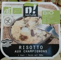 Mängden socker i Risotto aux champignons
