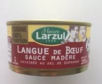 Mängden socker i LANGUE DE BOEUF SAUCE MADERE