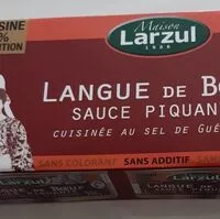 Mängden socker i Langue de bœuf sauce piquante