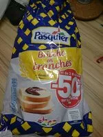 Mängden socker i Brioche en tranches