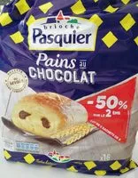 Mängden socker i Pains au chocolat